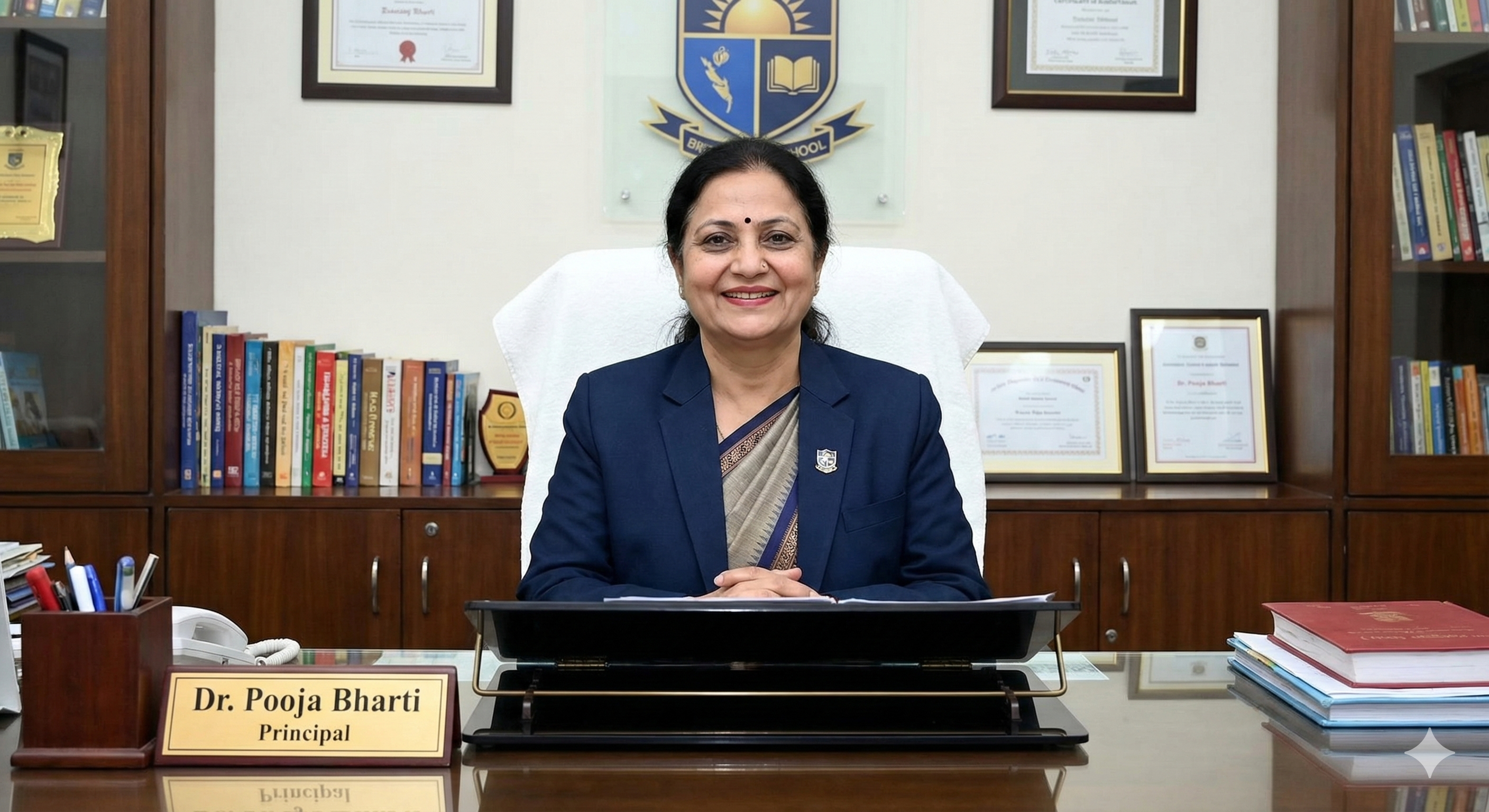 Prof. Pooja Bharti — Principal